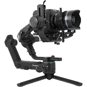 FeiyuTech SCORP-C 3-Axis Handheld Gimbal Stabilizer for DSLR&Mirrorless Camera for Sony A6500/6600 A7III A7R,Canon R5,R6,R8,Nikon D7500/Z5,Max 5.51lbs Professional Video Stabilizer,Official-Authorized in Kuwait