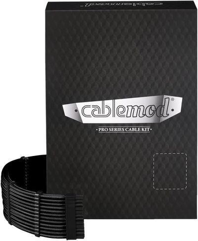 CableMod C-Series Pro ModMesh Sleeved Cable Kit for Corsair Type 4 RM Black Label/RMi/RMX (White) in Saudi Arabia
