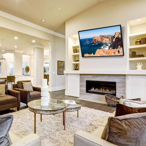 حامل تثبيت على الحائط للتلفزيون من Pipishell Tilt لمعظم أجهزة التلفاز ذات الشاشات المنحنية المسطحة مقاس 26-55 بوصة LED LCD OLED التي يصل وزنها إلى 99 رطلًا بحد أقصى VESA 400x400 مم، وحامل تلفزيون منخفض وحامل تلفزيون مائل 8 درجات يناسب مسافة مسمار خشبي مقا in Kuwait