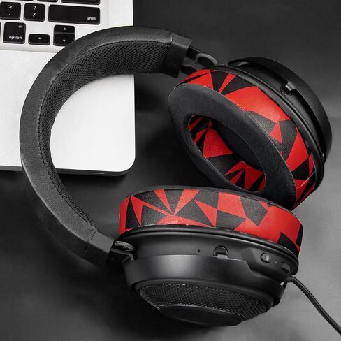 استبدال وسائد الأذن من SOULWIT، لسماعات Razer Kraken 2019/Tournament Edition/Ultimate/Kitty، وسادات الأذن لسماعات Nari/Essential/Ultimate، Blackshark V2 X، Kraken X/V3 X - رمادي in Kuwait