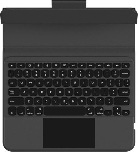 حافظة URBAN ARMOR GEAR UAG مصممة لجهاز iPad 10.9 بوصة الجيل العاشر 2022 مع لوحة مفاتيح قابلة للفصل باللون الأسود/الرمادي الإنجليزي، لوحة مفاتيح بلوتوث لاسلكية متينة متعددة اللمس، لوحة تتبع بإضاءة خلفية، غطاء ذكي in Saudi Arabia