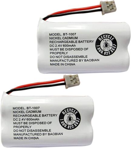 BAOBIAN BT1007 BT-1007 BT1015 BT-1015 بطارية هاتف لاسلكية BBTY0651101 BT904 BT-904 BBTY0460001 BBTY0510001 BBTY0624001 BBTY0700001 HHR-P506 HHR-P506A (حزمة من 4) in Kuwait