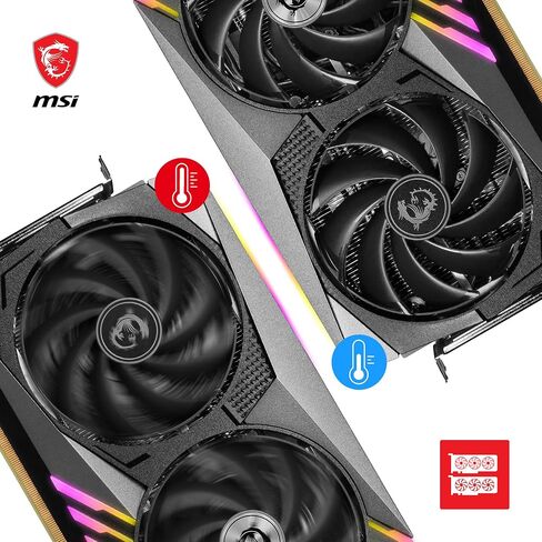 بطاقة الرسومات MSI GeForce RTX 4060 Ti Gaming X Trio 8G (8 جيجابايت GDDR6/PCI Express 4.0/2685 ميجا هرتز/18000 ميجا هرتز) in Kuwait