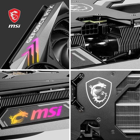 بطاقة الرسومات MSI GeForce RTX 4060 Ti Gaming X Trio 8G (8 جيجابايت GDDR6/PCI Express 4.0/2685 ميجا هرتز/18000 ميجا هرتز) in Kuwait