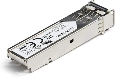 StarTech.com Dell EMC SFP-1G-SX Compatible SFP Module - 1000BASE-SX - 1GbE Multimode Fiber MMF Optic Transceiver - 1GE Gigabit Ethernet SFP - LC 550m - 850nm - DDM (SFP1GSXEMCST) in Saudi Arabia