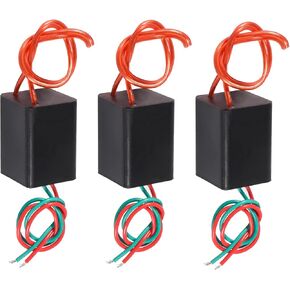 3Pcs DC 6V-12V to 1000kv 1000000v 2A-5A Boost Step Up Power Module High Voltage Generator DC Transformer Converter Coil Module