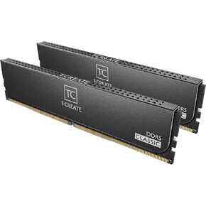 TEAMGROUP T-Create Expert CL30 Overclocking 10L DDR5 32GB Kit (2 x 16GB) 6000MHz (PC5-48000) Intel XMP 3.0 & AMD EXPO Compatible Desktop Memory Module Ram Black - CTCED532G6000HC30DC01 in Kuwait