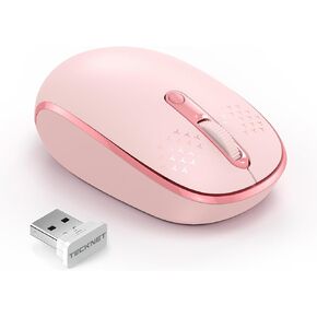 TECKNET Compact Ambidextrous Wireless Mouse for Laptop Mint Green in Kuwait