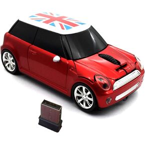 Kamouse Wireless Car Mouse, Super Cute Car Shaped Mouse USB Computer Optical Gaming Mice with Mini Receiver for PC Notebook Window in Saudi Arabia