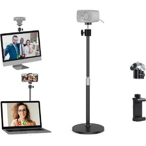 Facecam Webcam Stand Desktop Tripod Holder Compatible with Elgato Facecam and Lights in Saudi Arabia
