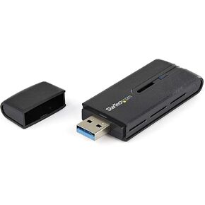 StarTech.com Wireless USB WiFi Adapter – Dual Band AC600 Wireless Dongle - 2.4GHz / 5GHz - 802.11ac Wi-Fi Laptop Adapter (USB433ACD1X1) | Dual Band AC600 Wireless Dongle, 802.11ac Wi-Fi Laptop Adapter in Kuwait