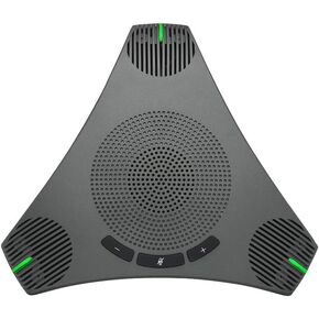iTOPVIS Conference Speaker and Microphone, 360° Omnidirectional Speakerphone Intelligent DSP Noise Reduction for Video Meeting/Business Conference, USB Plug & Play Compatible with Windows/Mac OS X in Kuwait