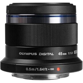 OM SYSTEM Olympus M.Zuiko Digital 45mm F1.8 Silver for Micro Four Thirds System Camera, Compact Design Beautiful, Bokeh Bright | Bokeh Bright, Compact Design Beautiful, Micro Four Thirds Camera in Saudi Arabia