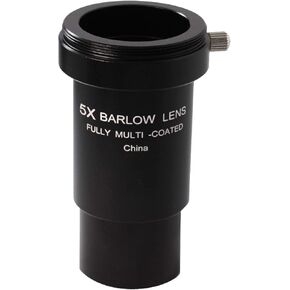 عدسة بارلو 5X من ايسنيهو، عدسة تلسكوب بارلو معدنية مع واجهة لولبية M42x0.75 لعدسات منظار الفلك القياسية 1.25 انش in Kuwait