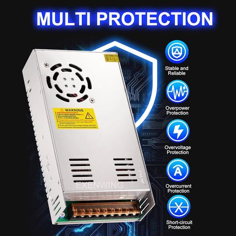 تيار مستمر 24 فولت تحويل التيار الكهربائي 480 وات 110 فولت / 220 فولت تيار متردد إلى 24 فولت تيار مستمر 20 أمبير محول محول الجهد العالمي محول الطاقة المنظم لنظام أمان كاميرا CCTV طابعة ثلاثية الأبعاد شريط إضاءة LED... in Kuwait