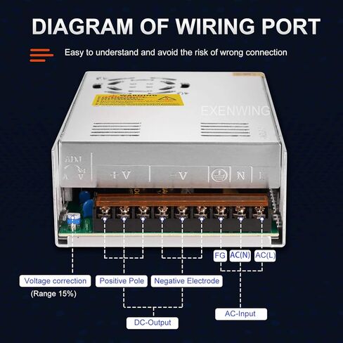 تيار مستمر 24 فولت تحويل التيار الكهربائي 480 وات 110 فولت / 220 فولت تيار متردد إلى 24 فولت تيار مستمر 20 أمبير محول محول الجهد العالمي محول الطاقة المنظم لنظام أمان كاميرا CCTV طابعة ثلاثية الأبعاد شريط إضاءة LED... in Kuwait