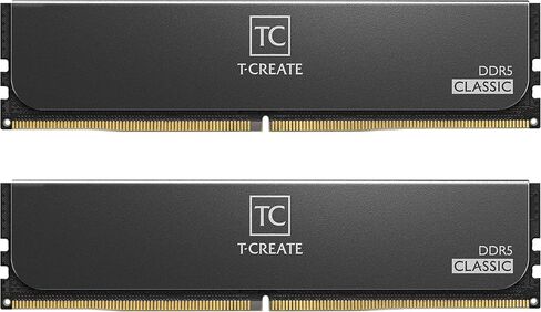 TEAMGROUP T-Create Expert CL30 Overclocking 10L DDR5 32GB Kit (2 x 16GB) 6000MHz (PC5-48000) Intel XMP 3.0 & AMD EXPO Compatible Desktop Memory Module Ram Black - CTCED532G6000HC30DC01 in Kuwait