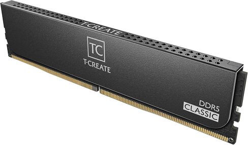 TEAMGROUP T-Create Expert CL30 Overclocking 10L DDR5 32GB Kit (2 x 16GB) 6000MHz (PC5-48000) Intel XMP 3.0 & AMD EXPO Compatible Desktop Memory Module Ram Black - CTCED532G6000HC30DC01 in Kuwait