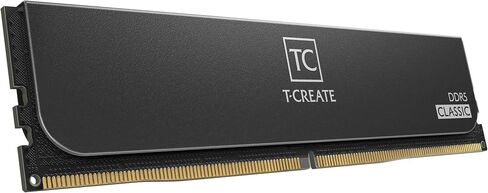 TEAMGROUP T-Create Expert CL30 Overclocking 10L DDR5 32GB Kit (2 x 16GB) 6000MHz (PC5-48000) Intel XMP 3.0 & AMD EXPO Compatible Desktop Memory Module Ram Black - CTCED532G6000HC30DC01 in Kuwait