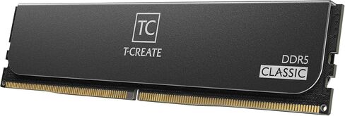 TEAMGROUP T-Create Expert CL30 Overclocking 10L DDR5 32GB Kit (2 x 16GB) 6000MHz (PC5-48000) Intel XMP 3.0 & AMD EXPO Compatible Desktop Memory Module Ram Black - CTCED532G6000HC30DC01 in Kuwait