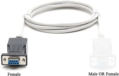 RS232 إلى RJ45، DB9 9-Pin منفذ تسلسلي ذكر إلى RJ45 أنثى Cat5e/6 إيثرنت LAN تمديد محول in Kuwait