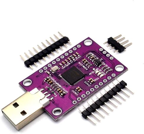 HiLetgo FT232H USB to JTAG UART FIFO SPI I2C Adapter High Speed Multifunction FT232H Serial Port Module in Kuwait