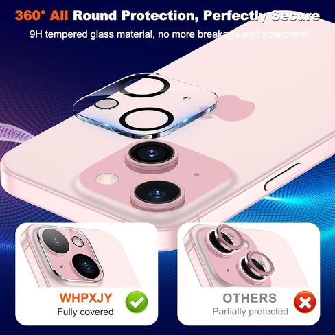 [3 Pack] iPhone 14 Pro & iPhone 14 Pro Max Camera Lens Protector Tempered Glass Lens Protector for iPhone 14 Pro Max & iPhone 14 Pro, Ultra HD, Anti Scratch, Strong Adhesion, Easy to Install, with Night Circle in Kuwait