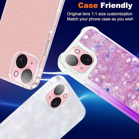 [3 Pack] iPhone 14 Pro & iPhone 14 Pro Max Camera Lens Protector Tempered Glass Lens Protector for iPhone 14 Pro Max & iPhone 14 Pro, Ultra HD, Anti Scratch, Strong Adhesion, Easy to Install, with Night Circle in Kuwait