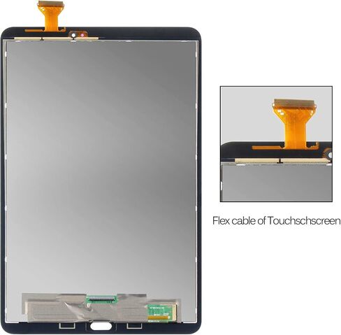 Compatible with Samsung Galaxy Tab T580 LCD Display Screen Replacement,for Samsung Galaxy Tab A 10.1 T580 T585 Display LCD Panel Repair Parts Kit,with Tempered Glass+Tools (White) in Saudi Arabia