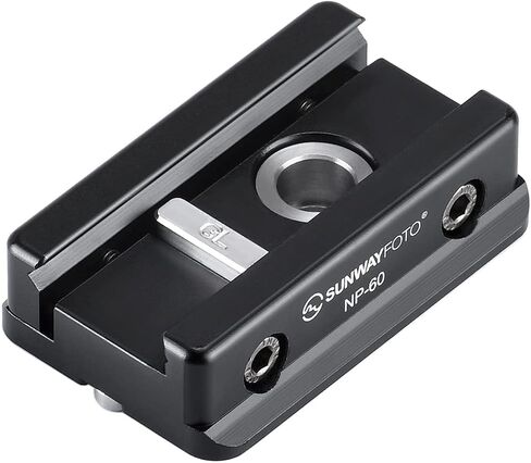 SUNWAYFOTO NP-60 Picatinny NATO Arca-Swiss Tripod Dovetail Adapter Mount Arca Compatible in Saudi Arabia