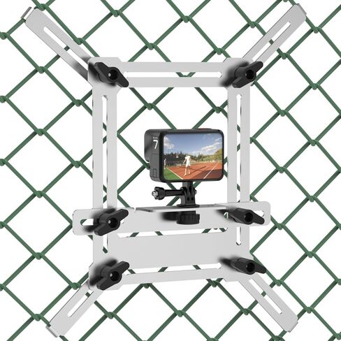 Fence Mount for GoPro, iPhone, Phones, Digital Action Camera, to a Chain Link Fence for Recording Baseball,Softball and Tennis Games in Kuwait