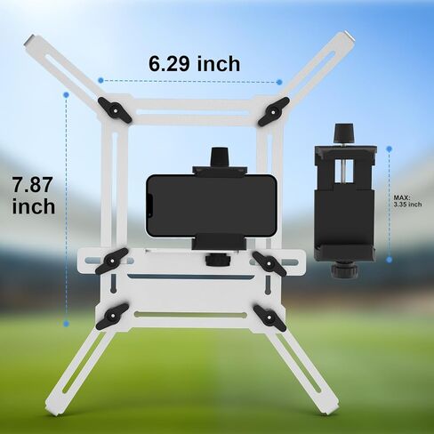 Fence Mount for GoPro, iPhone, Phones, Digital Action Camera, to a Chain Link Fence for Recording Baseball,Softball and Tennis Games in Kuwait