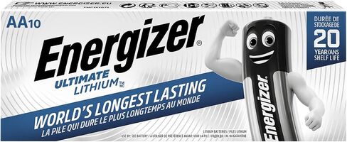 ENERGIZER ULTIMATE LITH AA 634352 PK10 in Saudi Arabia