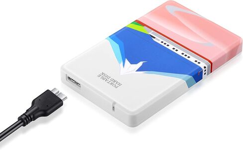 قرص صلب خارجي محمول فائق النحافة مقاس 2.5 بوصة من NRICO USB3.0 HDD للتخزين المحمول متوافق مع أجهزة الكمبيوتر الشخصية وأجهزة Mac وسطح المكتب والكمبيوتر المحمول (320 جيجابايت، سيدني) in Kuwait