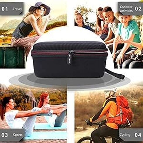 LTGEM EVA Hard Case for Marshall Emberton II & Marshall Emberton Portable Bluetooth Speaker- Protective Carrying Storage Bag in Saudi Arabia
