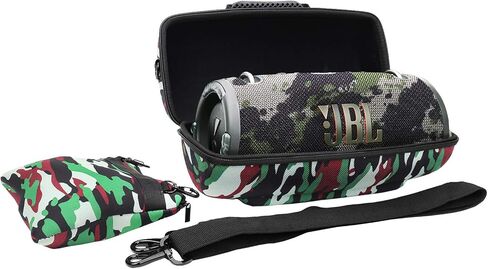 حقيبة سفر صلبة من خانكا بديلة لسماعات JBL Xtreme 3 المحمولة المقاومة للماء والبلوتوث (أزرق) in Kuwait