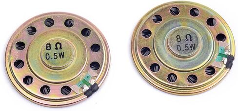 Cylewet 2Pcs Diameter 5cm 8ohm 0.5W Loudspeaker Woofer Small Speaker for Arduino (Pack of 2) CYT1025 in Kuwait