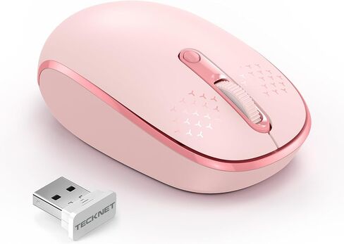 TECKNET Compact Ambidextrous Wireless Mouse for Laptop Mint Green in Kuwait