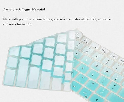 2PCS Keyboard Cover for Dell Inspiron 16 5635 5630 5620 5625 7635 7630 7620, Inspiron 14 5430 5410 5415 5418 5420 5425 14", Inspiron 13 5310 & Inspiron 14 7435 7430 7425 7420 7415, Latitude 3320 3420 in Kuwait