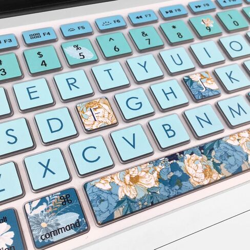 Silicone Keyboard Cover Skin for Old MacBook Air 13.3 inch (A1466/A1369) and MacBook Pro 13.3''/15''/17'' (A1278/A1425/A1502/A1286/A1297),Cute Cat in Kuwait