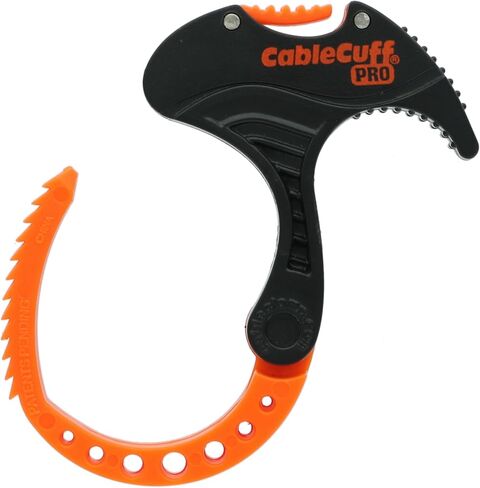 Cable Cuff PRO (12 pack: 2 x large 3 inches, 4 x medium 2 inches, 6 x small 1 inch diameter) adjustable, reusable, cable ties replace for extension cables or electronics in Saudi Arabia
