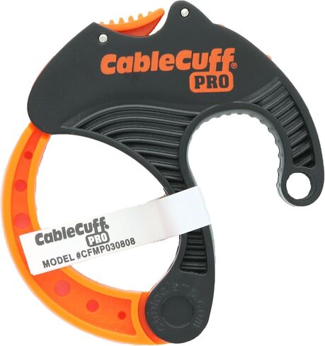 Cable Cuff PRO (12 pack: 2 x large 3 inches, 4 x medium 2 inches, 6 x small 1 inch diameter) adjustable, reusable, cable ties replace for extension cables or electronics in Saudi Arabia
