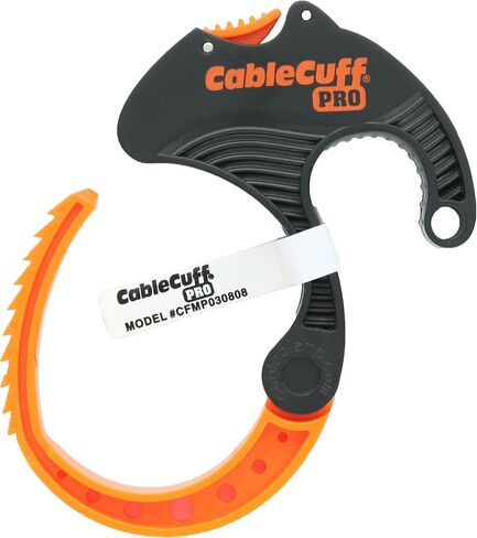 Cable Cuff PRO (12 pack: 2 x large 3 inches, 4 x medium 2 inches, 6 x small 1 inch diameter) adjustable, reusable, cable ties replace for extension cables or electronics in Saudi Arabia