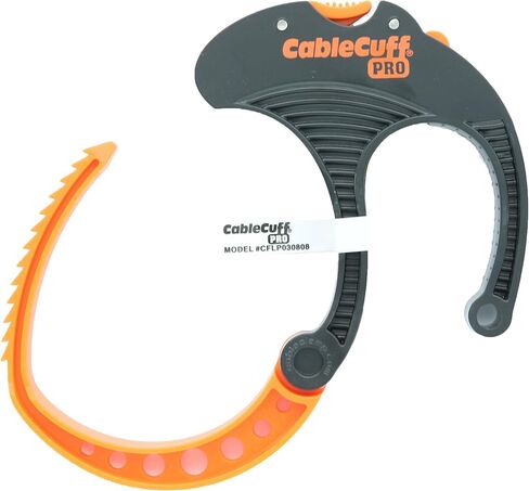 Cable Cuff PRO (12 pack: 2 x large 3 inches, 4 x medium 2 inches, 6 x small 1 inch diameter) adjustable, reusable, cable ties replace for extension cables or electronics in Saudi Arabia
