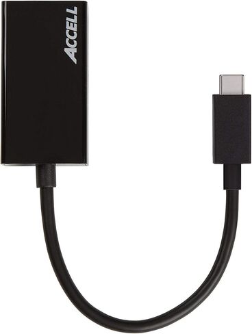 Accell USB-C to HDMI Adapter - USB 3.1 Type-C to HDMI 2.0 Active Adapter - 4K UHD @60Hz - Thunderbolt 3 compatible supporting DisplayPort Alt Mode in Kuwait