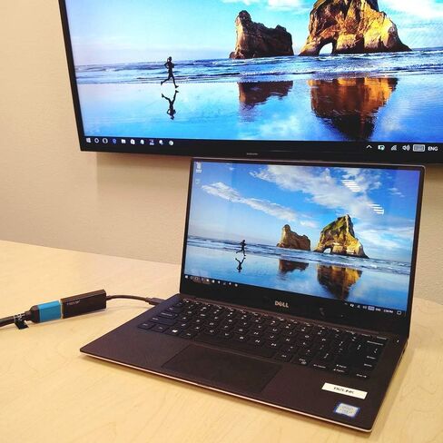 Accell USB-C to HDMI Adapter - USB 3.1 Type-C to HDMI 2.0 Active Adapter - 4K UHD @60Hz - Thunderbolt 3 compatible supporting DisplayPort Alt Mode in Kuwait