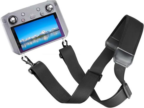 Uiqozok Lanyard for DJI RC & RC 2 & RC Pro Controller, DJI Mini 3 Pro Lanyard RC Neck Strap, Soft Leather Lanyard Compatible with Mavic 3 / Air 3 / Mini 3 Pro/Remote Controller Accessories in Kuwait