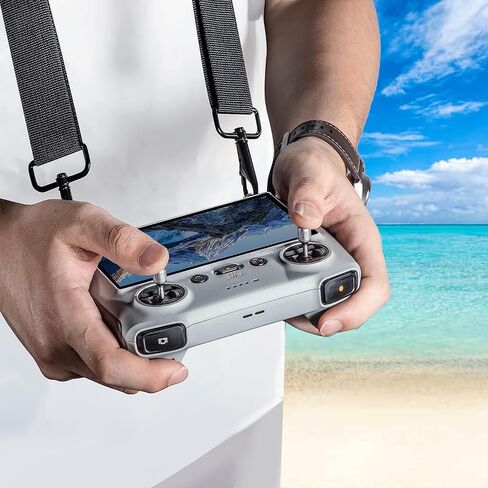 Uiqozok Lanyard for DJI RC & RC 2 & RC Pro Controller, DJI Mini 3 Pro Lanyard RC Neck Strap, Soft Leather Lanyard Compatible with Mavic 3 / Air 3 / Mini 3 Pro/Remote Controller Accessories in Kuwait