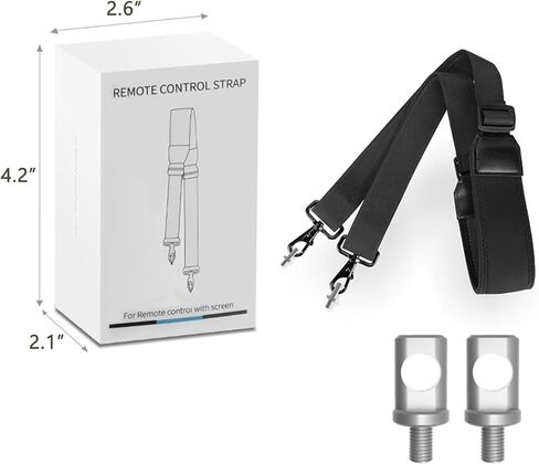 Uiqozok Lanyard for DJI RC & RC 2 & RC Pro Controller, DJI Mini 3 Pro Lanyard RC Neck Strap, Soft Leather Lanyard Compatible with Mavic 3 / Air 3 / Mini 3 Pro/Remote Controller Accessories in Kuwait