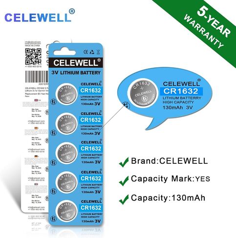 CR2032 3V Lithium Battery (10-Pack)【5-Year Warranty】 in Saudi Arabia